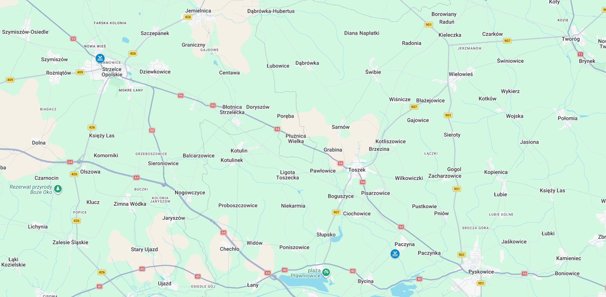 Mapa lokalizacji Akademii Feel & Move